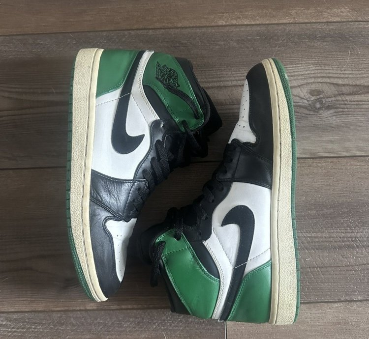Vintage 2009 Air Jordan Retro 1 Dmp Boston Celtics Rare