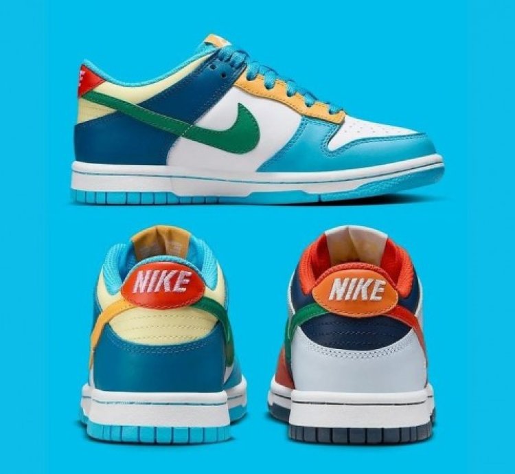 Nike Dunk Low Bg What The Multi Color Sneakres