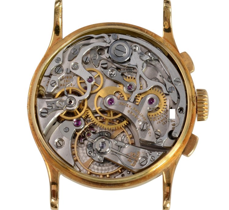Patek Philippe Chronograph 130 Indelible Silver Dial Yellow Gold 18kt 1946