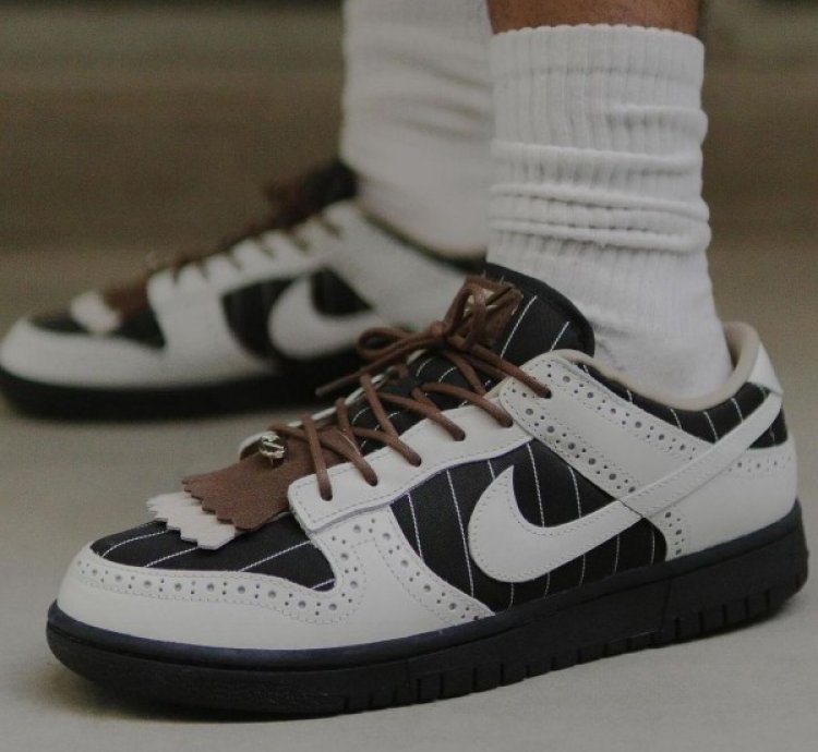 Nike Dunk Low Lx Brogue White Black Sneakers