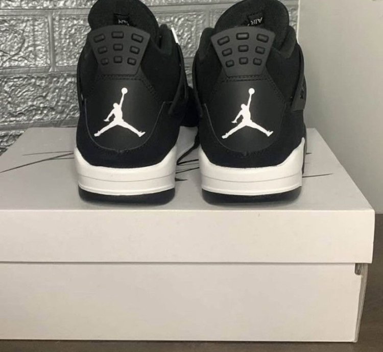 Air Jordan 4 Retro Gs White Thunder