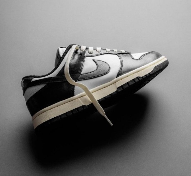 Nike Dunk Low Vintage Panda Sneakers