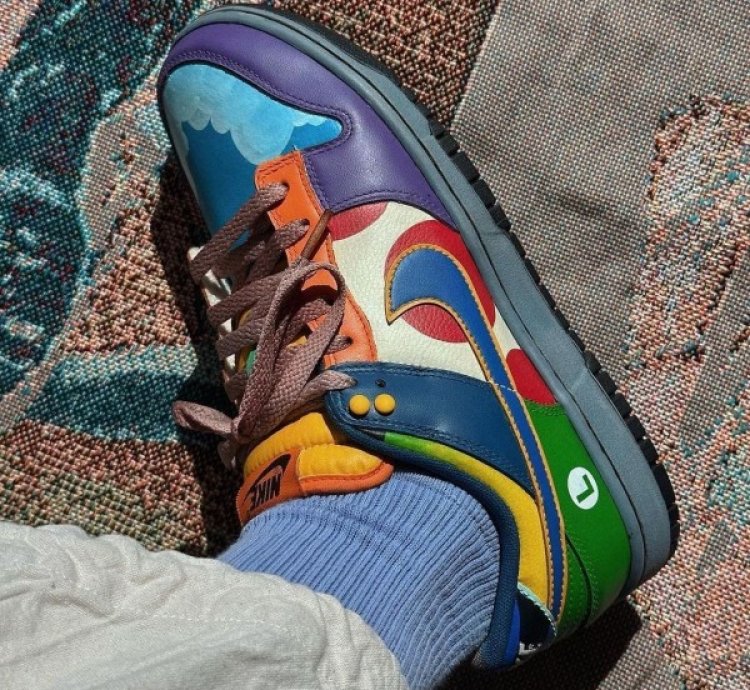 Nike Dunk Low What The Super Mario Sneakers