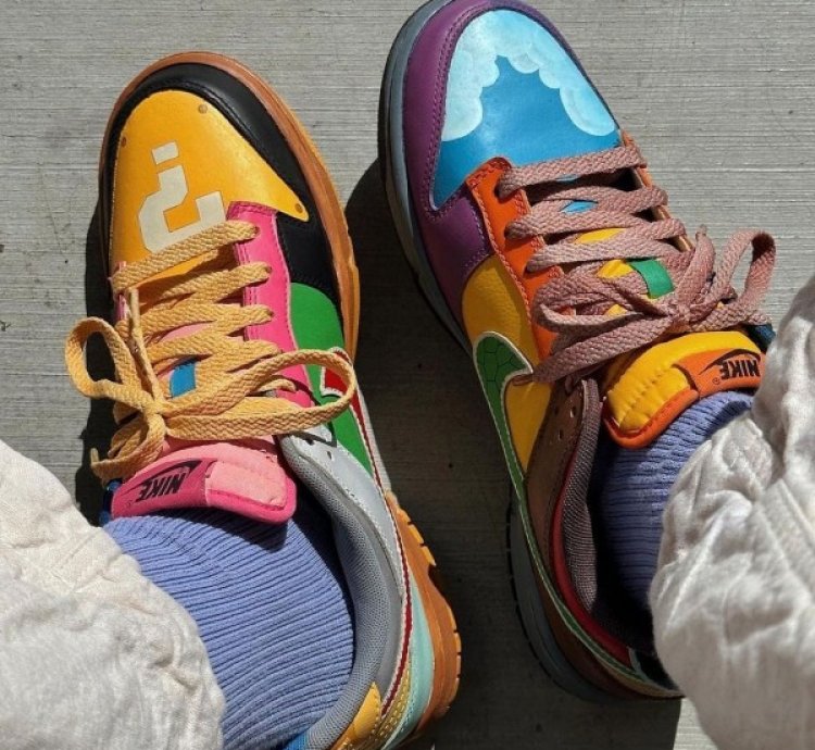 Nike Dunk Low What The Super Mario Sneakers