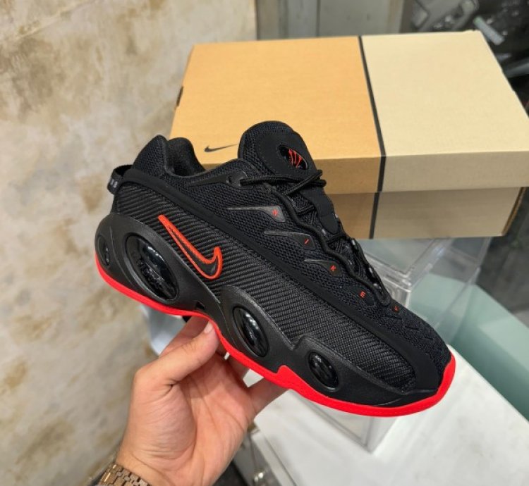 Nike Glide X Nocta Black Red Sneakers