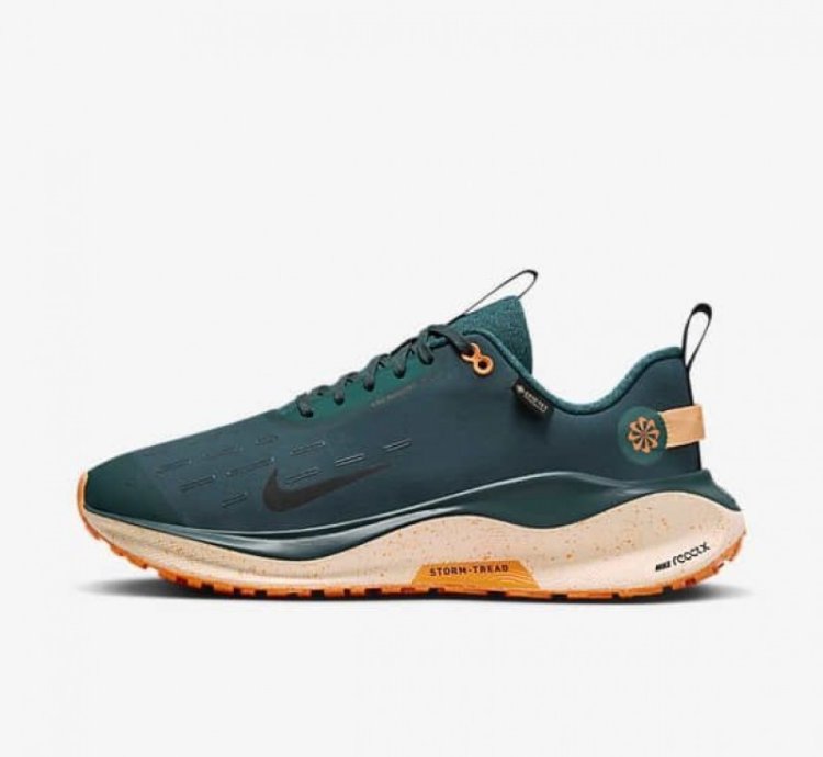 Nike Infinity Run 4 Gore Tex Green Running Shoes