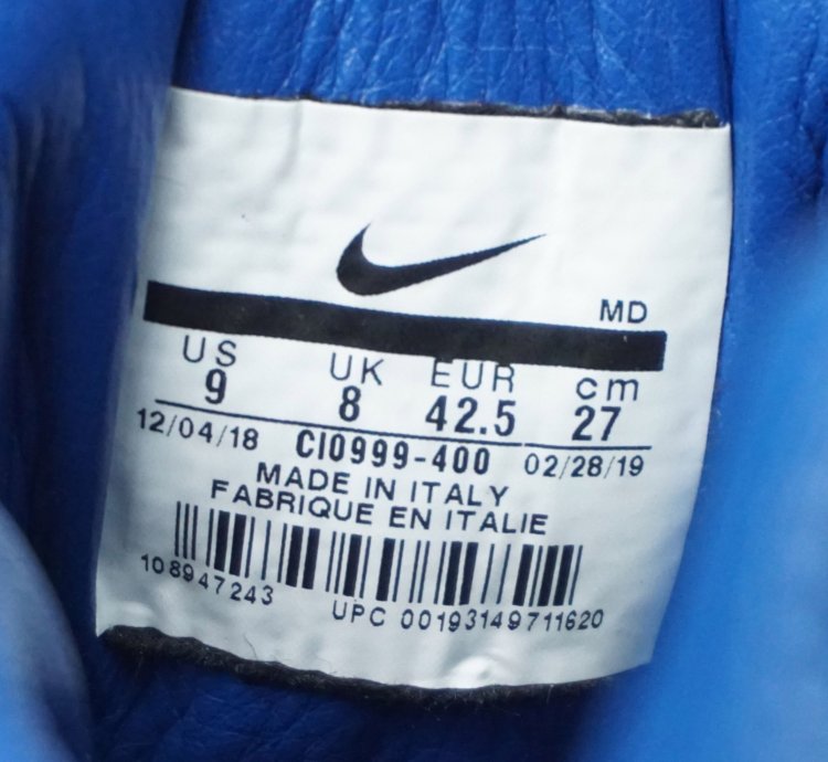 Supreme Nike Air Max 95 Lux Sneakers Made In Italy