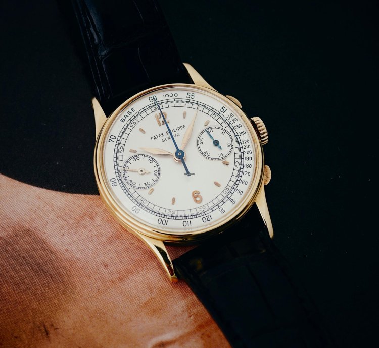 Patek Philippe Chronograph 1947 18k Ygold Ref 130