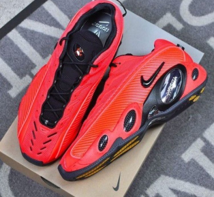 Nike Nocta Glide Bright Crimson Red Sneakers
