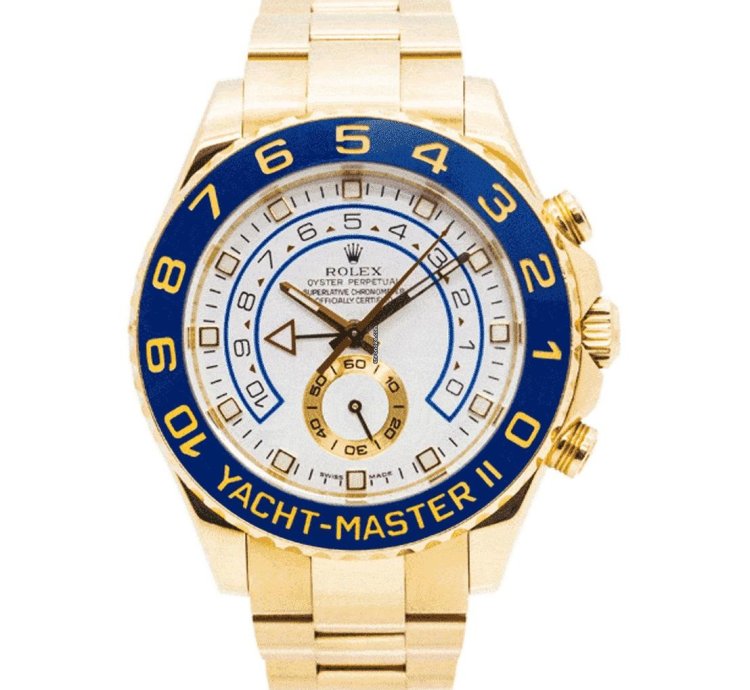 Rolex Yacht-master Ii Oyster Perpetual Yacht-master Ii 18kt Yellow Gold 116688