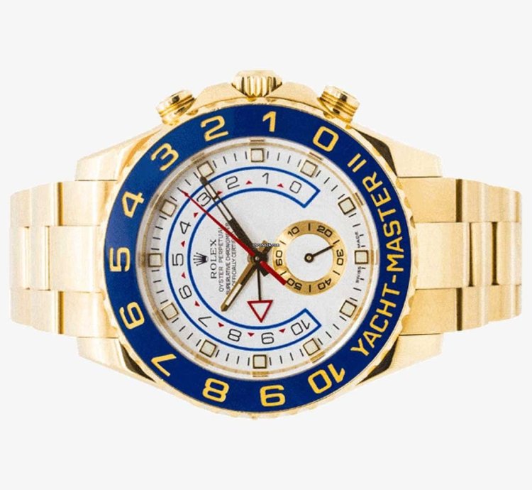 Rolex Yacht-master Ii Oyster Perpetual Yacht-master Ii 18kt Yellow Gold 116688