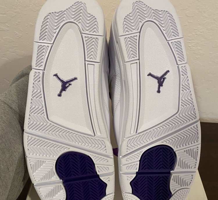 Air Jordan 4 Retro Purple Metallic