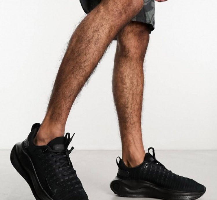 Nike React X Infinity Run 4 All Black Running Shoes