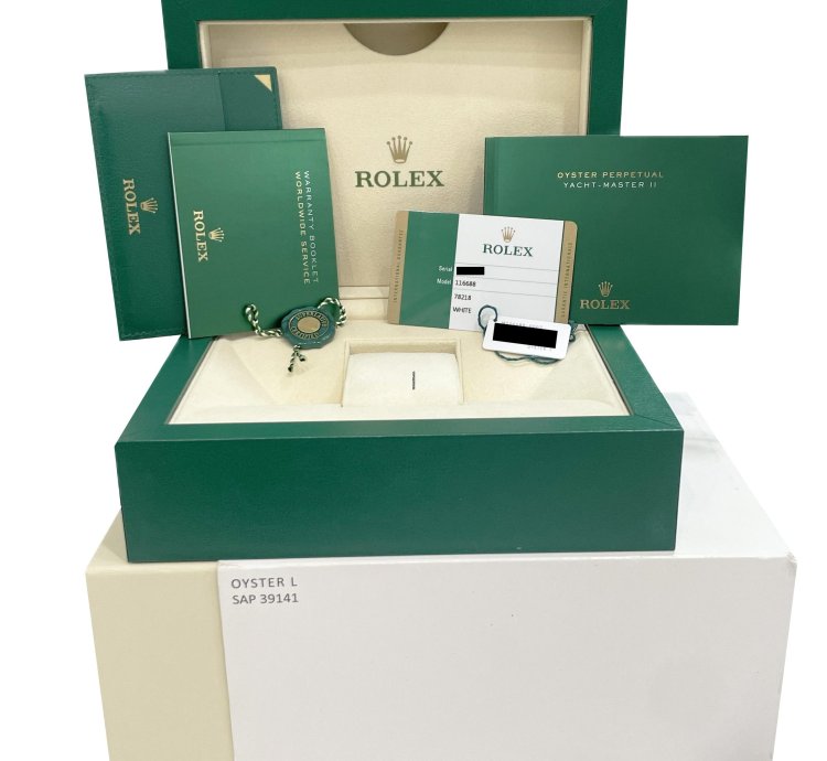 Rolex Yacht-master Ii Papers Rolex Yacht-master Ii New Merc Hands 18k Yellow Gold 44mm 116688 Box
