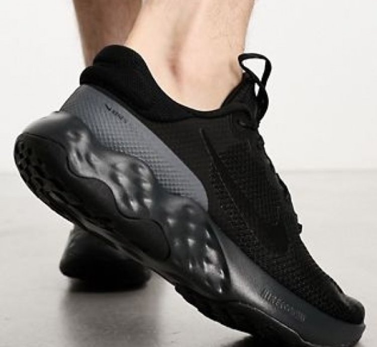Nike Renew Ride 3 Black Running Shoes