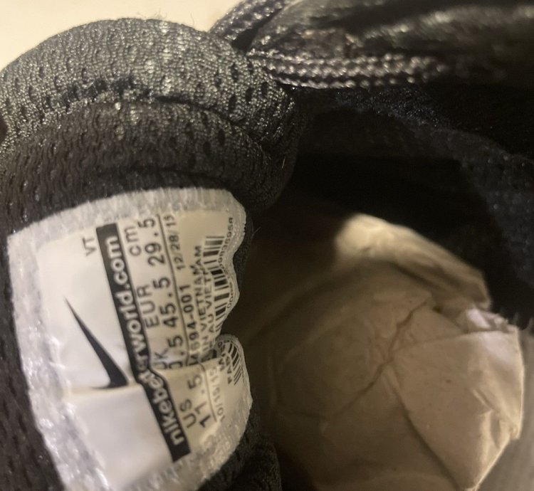 Supreme Nike Air Max 98 Triple Black Sz 11 5