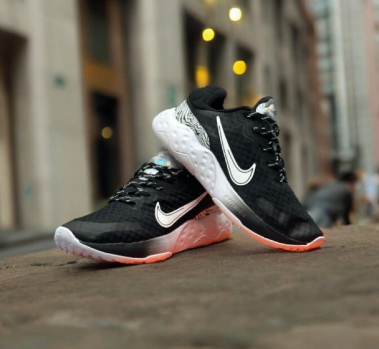 Nike Renew Ride 3 Black Zebra Running Shoes