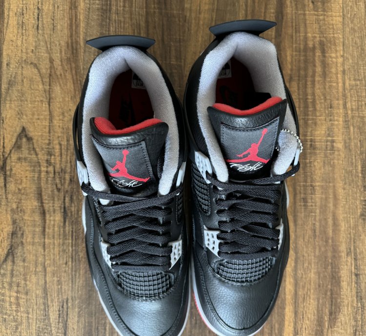 Air Jordan 4 Retro Reimagined Bred Leather