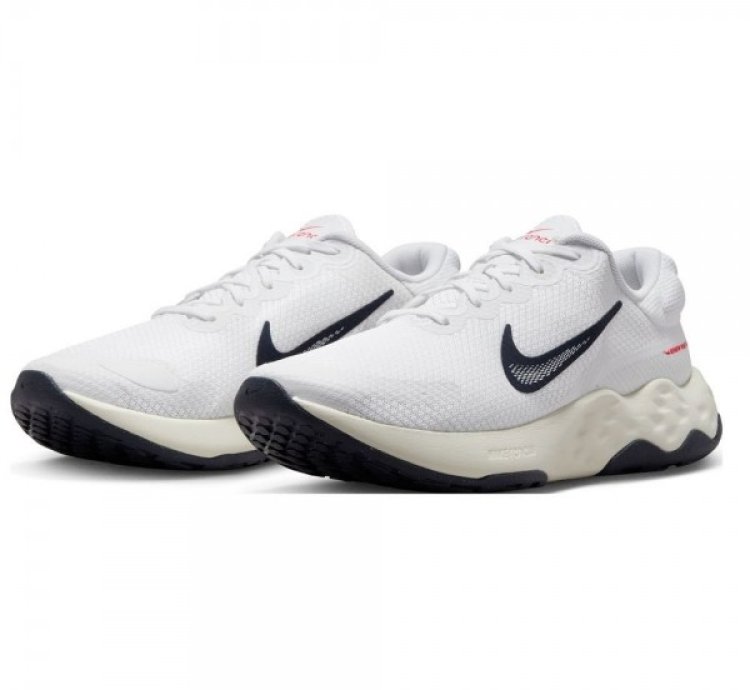 Nike Renew Ride 3 White Running Shoes