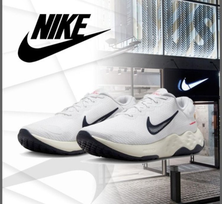 Nike Renew Ride 3 White Running Shoes