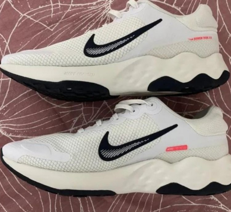 Nike Renew Ride 3 White Running Shoes