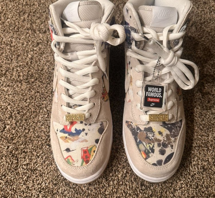 Supreme Nike Sb Dunk Hi