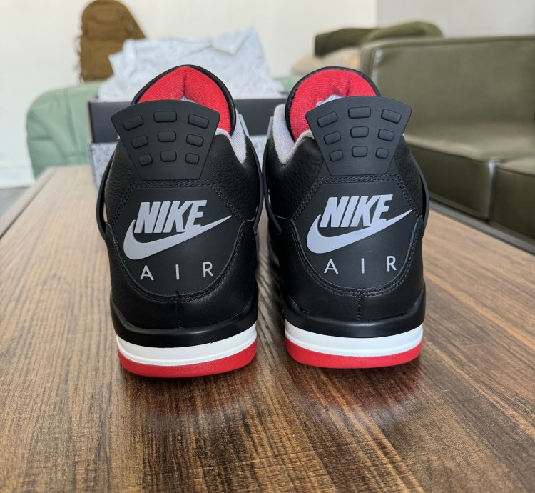 Air Jordan 4 Retro Reimagined Bred Leather