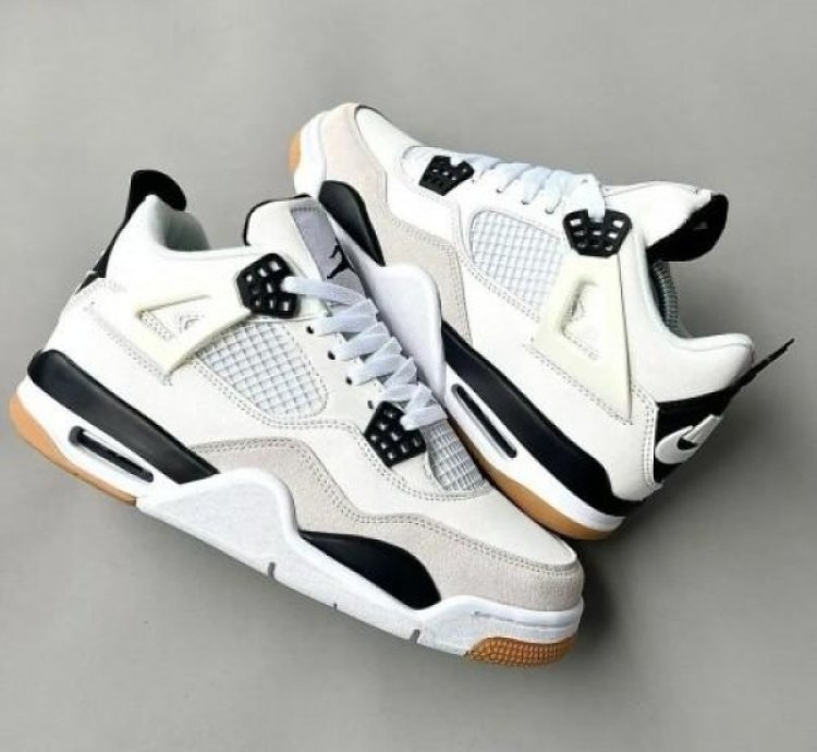 Nike Sb Air Jordan 4 Military Black Basketball Sneakers