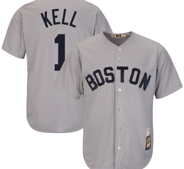 Boston Red Sox George Kell Gray Throwback Jersey