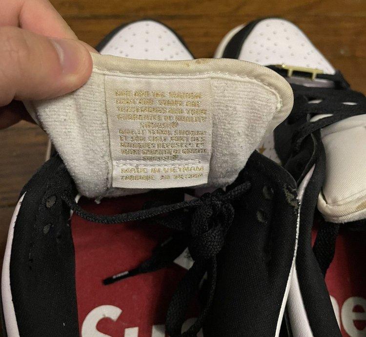 Supreme Nike Sb Dunk Low Og Qs