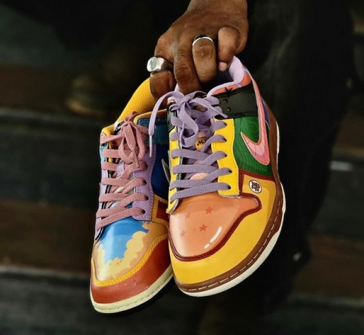 Nike Sb Dunk Low Dragon Ball Z Dbz Sneakers