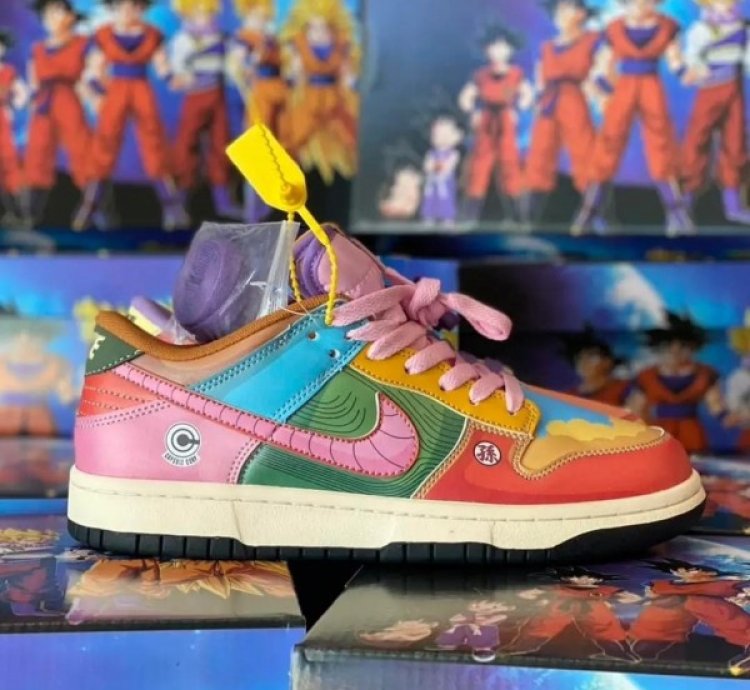 Nike Sb Dunk Low Dragon Ball Z Dbz Sneakers