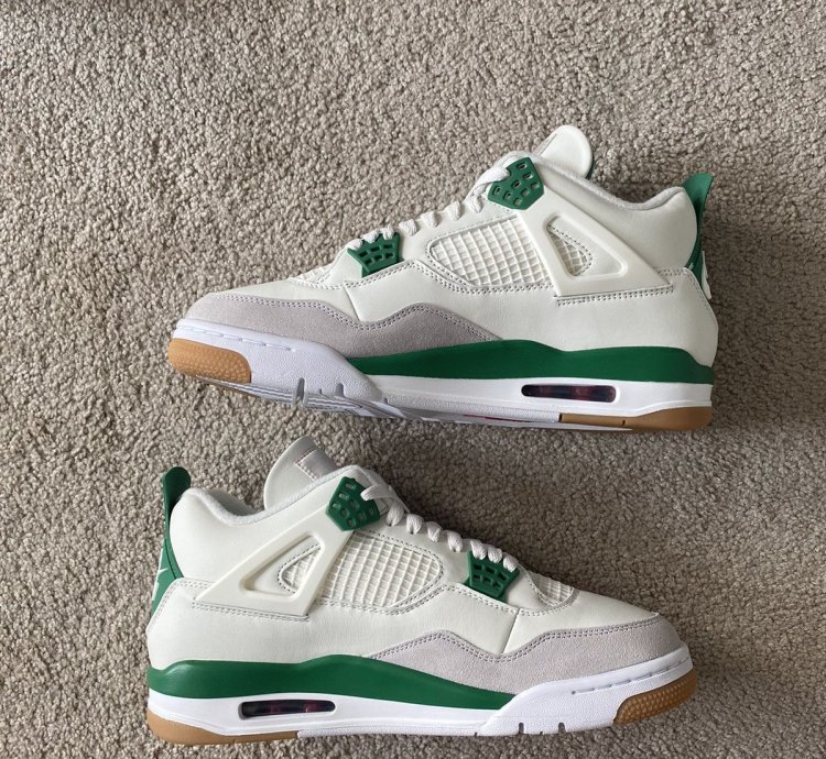 Air Jordan 4 Retro Sp Sb - Pine Green