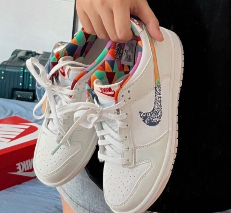 Nike Sb Dunk Low Multi Color Paisley Sneakers