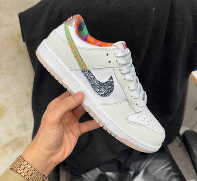 Nike Sb Dunk Low Multi Color Paisley Sneakers