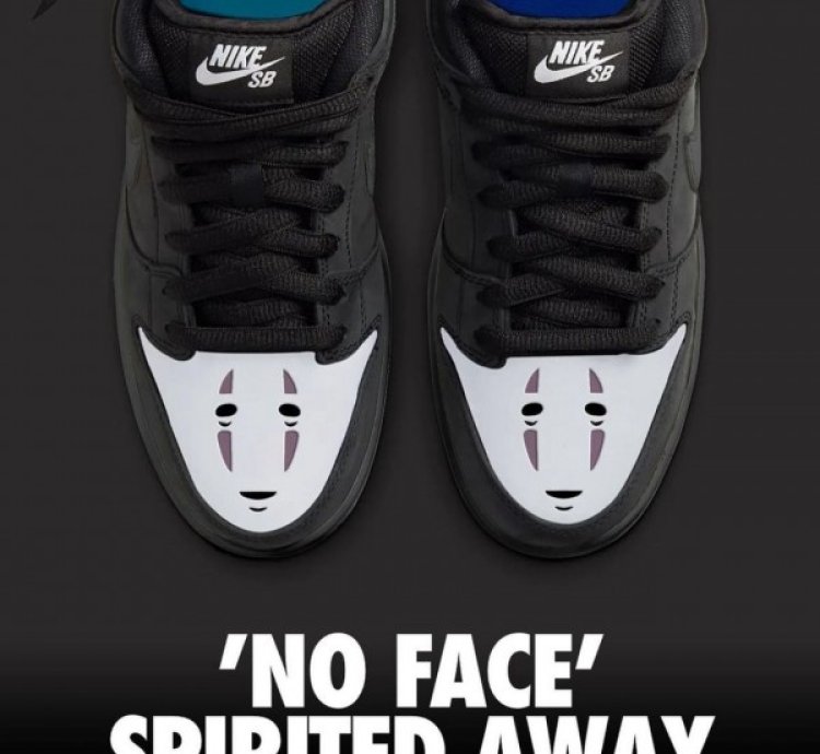 Nike Sb Dunk Low No Face Black White Sneakers