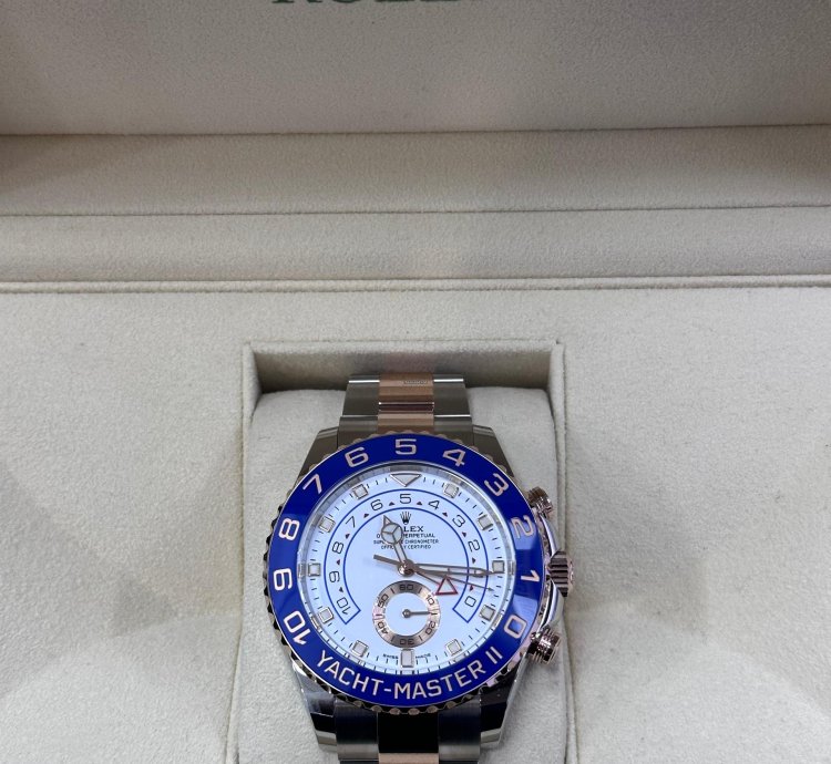 Rolex Yacht-master Ii Two-tone Steel Everose 116681 2022