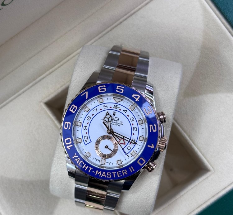 Rolex Yacht-master Ii Two-tone Steel Everose 116681 2022