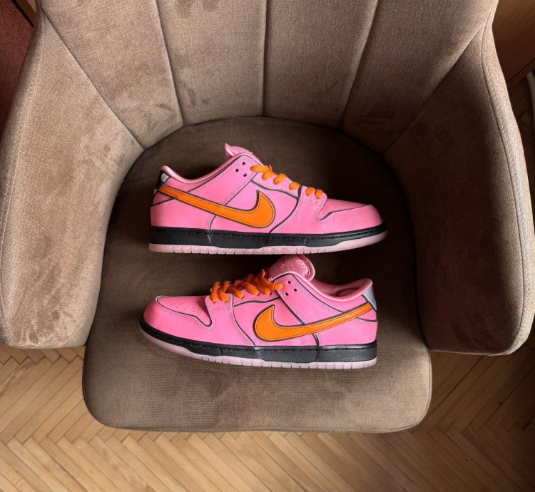 The Powerpuff Girls Nike Dunk Low Sb Blossom