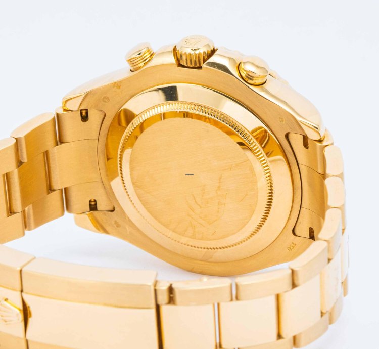 Rolex Yacht-master Ii White Dial Yellow Gold 44mm 116688 - Box Papers 2008