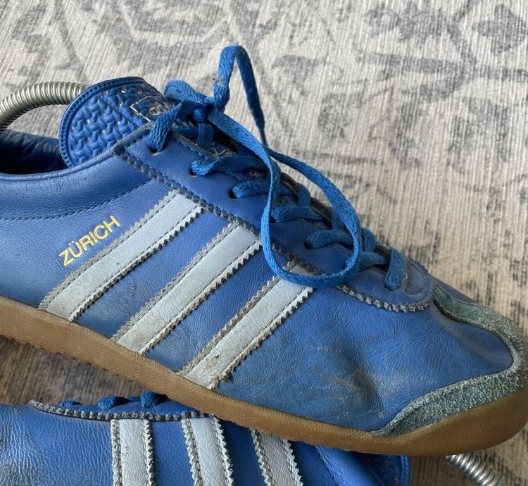 Vintage Adidas City Series Zurich Art Ee9627 Leather Shoes