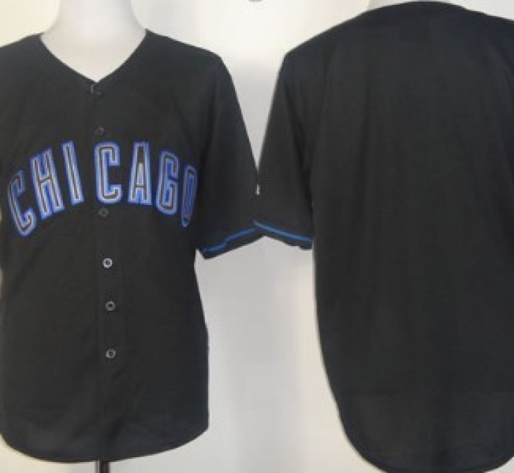 Chicago Cubs Customized 2012 Black Fashion Jersey