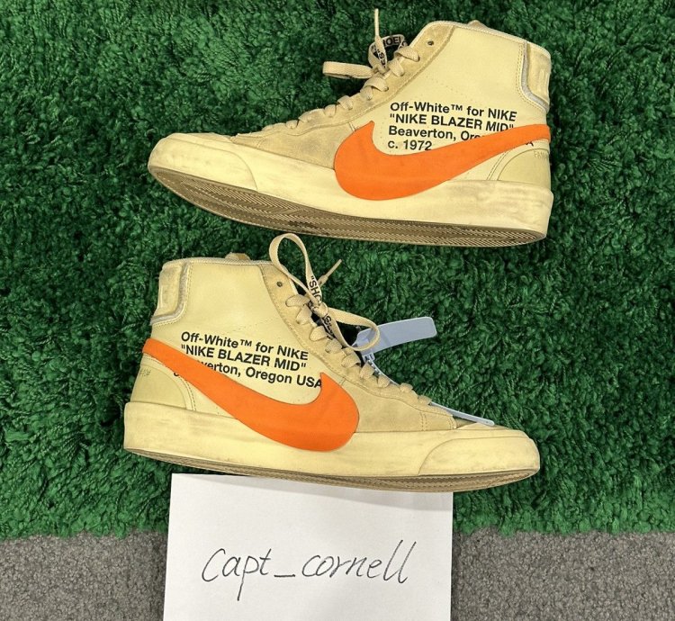 The Ten Off-white Nike Blazer Mid Us10