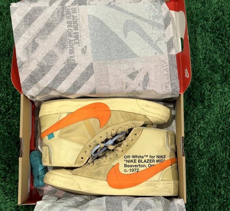 The Ten Off-white Nike Blazer Mid Us10