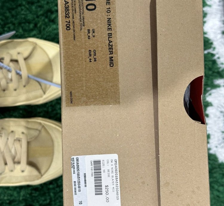 The Ten Off-white Nike Blazer Mid Us10