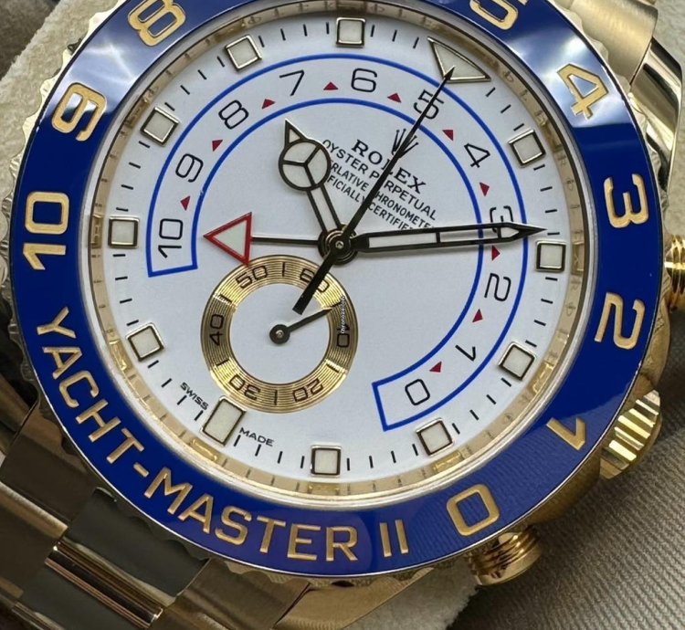Rolex Yacht-master Ii Yellow Gold Unworn