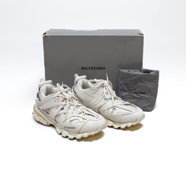 1100 Balenciaga Track White Box Us 12