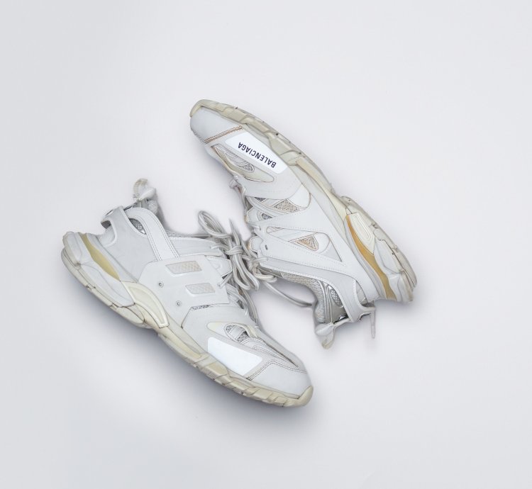 1100 Balenciaga Track White Box Us 12