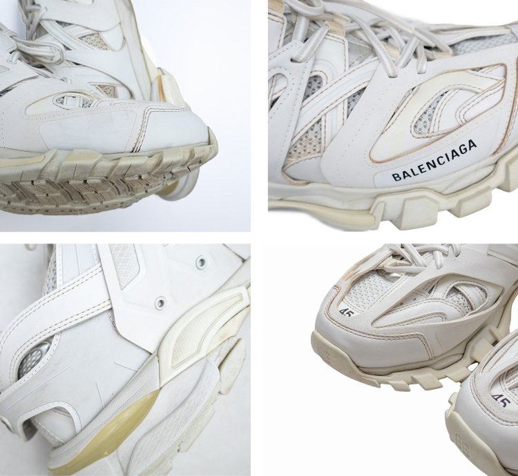 1100 Balenciaga Track White Box Us 12