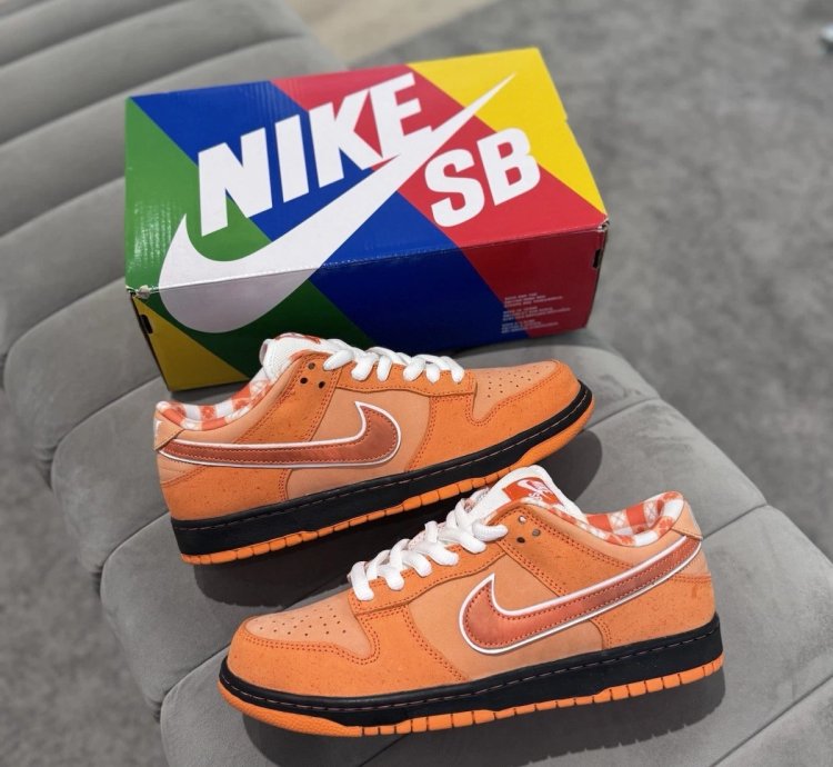 Nike Sb Dunk Low Concepts Orange Lobster